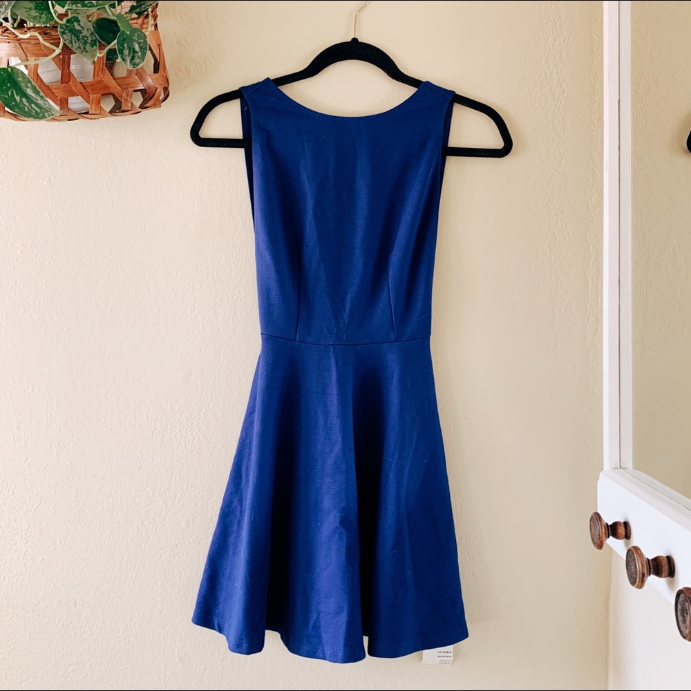 American Apparel Ponte Sleeveless Skater Dress